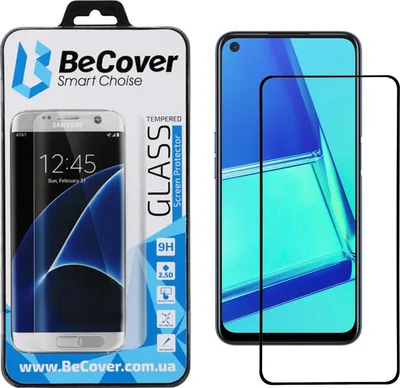 Скло захисне BeCover Oppo A52 Black (705107)