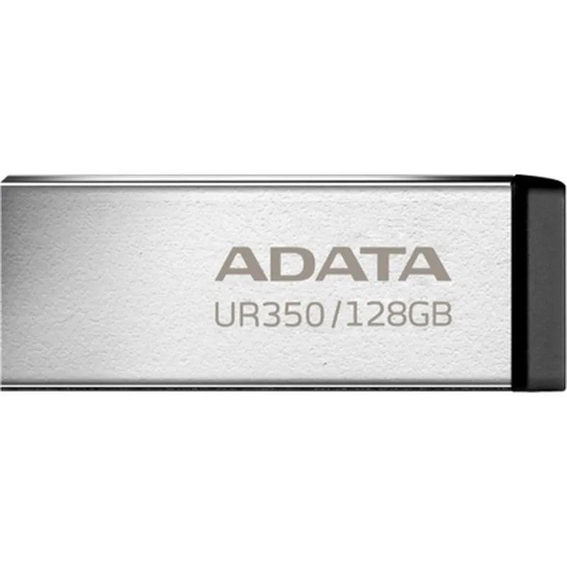 USB флеш накопичувач ADATA 128GB UR 350 Silver/Black USB 3.2 (UR350-128G-RSR/BK)