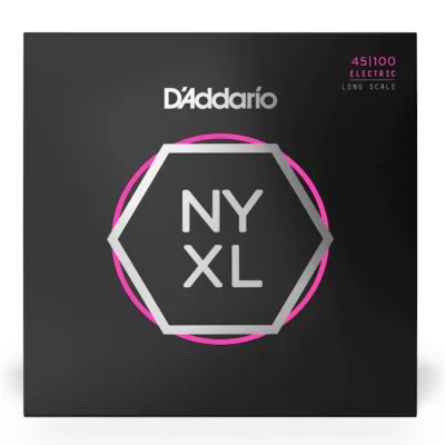 Струни для гітари D'Addario NYXL Bass Regular Light (45-100) (NYXL45100)
