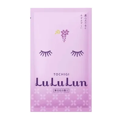 Маска для обличчя Lululun Face Mask Wisteria Flower Зволожуюча З екстрактом гліцинії 1 шт (4582305066432)
