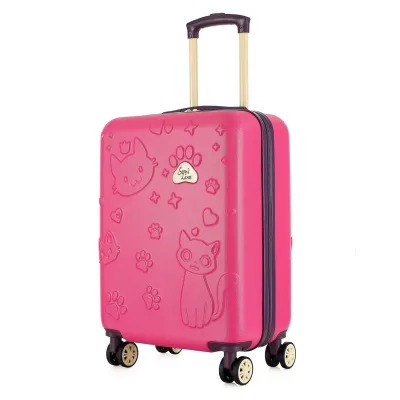 Валіза Semi Line 20" (S) Rose/Black (T5881-2) (DAS303610)