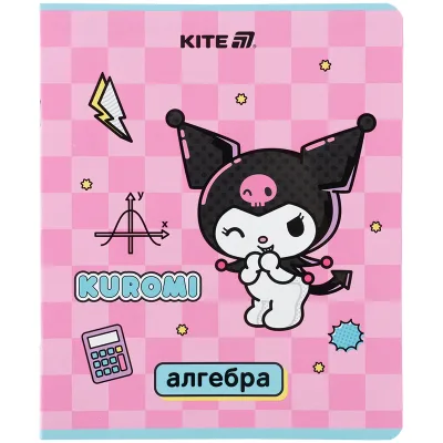 Зошит Kite предметний Kuromi 48 аркуші, клітинка, алгебра (HK25-240-3)