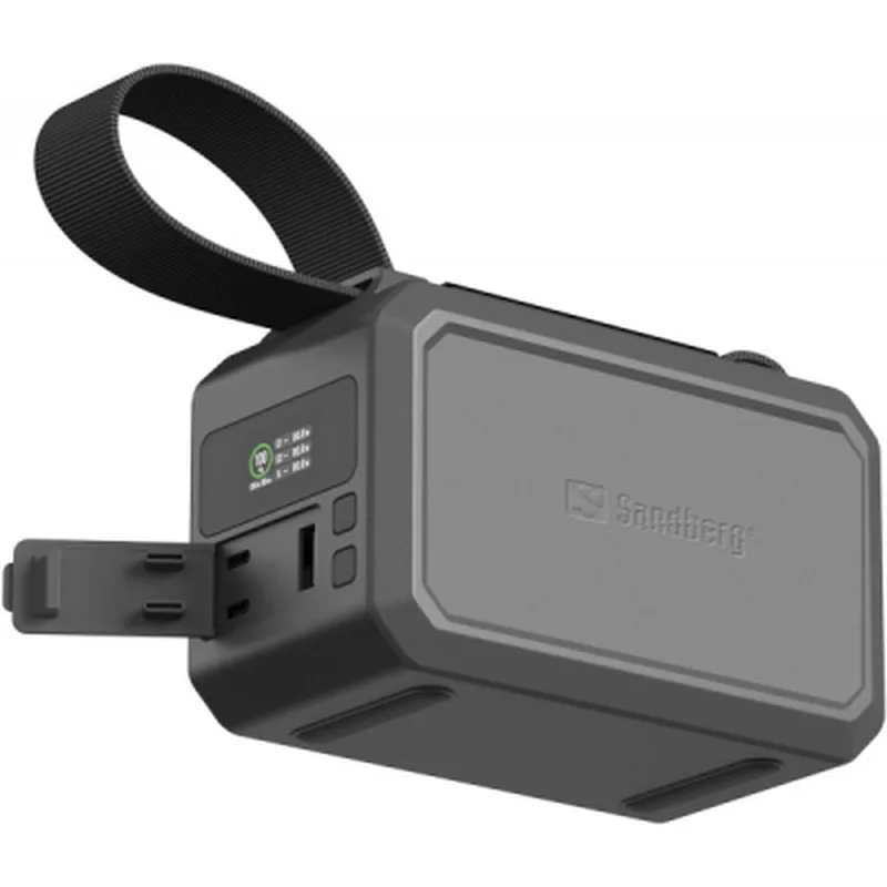 Батарея універсальна Sandberg 40000mAh Survivor 100W, IPX4 Water resist, LED Torch, Pass-Through Charging (421-14)