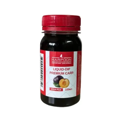 Ліквід Harpoon premium carp 100мл Sour Plum (2700000040850)