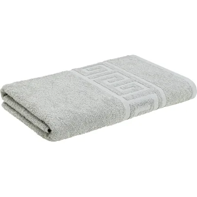 Рушник Home Line махровий бордюрний (сірий) 400 гр/м2, 50х90 см (179751)