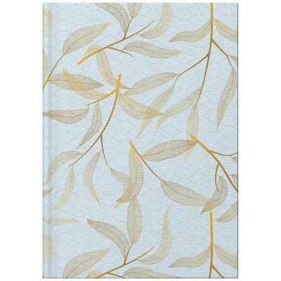 Канцелярська книга Axent Waves А4, 96 аркушів, клітинка, блакитна (8422-560-A)