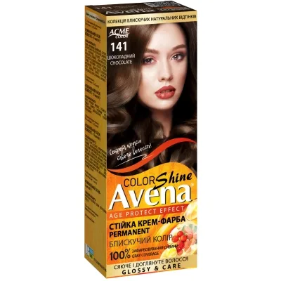 Фарба для волосся Acme Color Avena Shine Color Стійка 141 - Шоколадний (4823115502551)