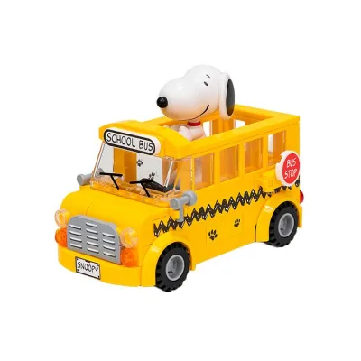 Конструктор Pantasy Snoopy - Шкільний автобус (86906)