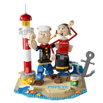 Конструктор Pantasy Popeye Папай з Оливою (86401)
