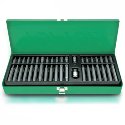 Набір біт Toptul 10мм HEX,TORX,SPLINE 40од. (GAAD4002)
