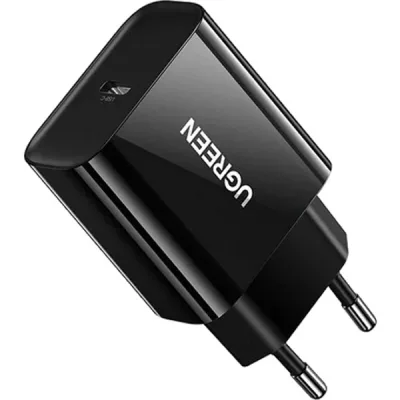 Зарядний пристрій Ugreen USB-C PD20W CD137 black (10191)