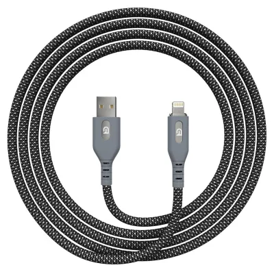 Дата кабель USB 2.0 AM to Lightning 1.0m Magnetic 2A black Armorstandart (ARM75508)