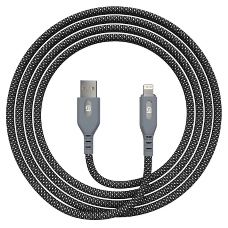 Дата кабель USB 2.0 AM to Lightning 1.0m Magnetic 2A black Armorstandart (ARM75508)
