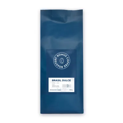 Кава Romus Brasilia Dulce в зернах 1 кг (659638)