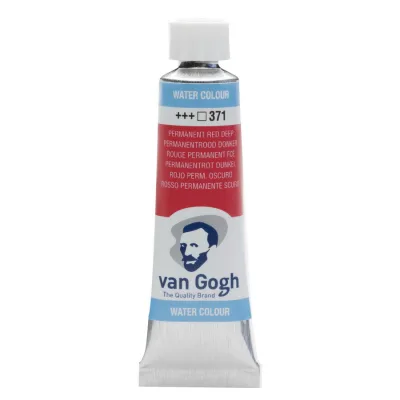 Акварельні фарби Royal Talens Van Gogh (371), Перм. червоний темний, туба 10 мл (8712079417789)