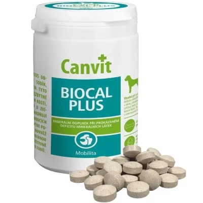 Вітаміни для собак Canvit Biocal Plus 500 г (8595602507245)