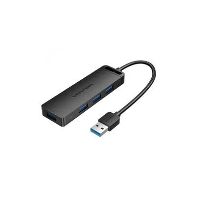Концентратор Vention USB 3.0 to 4xUSB 3.0 0,15m black (CHLBB-SCB2)