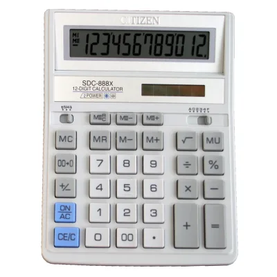 Калькулятор Citizen SDC-888XWH