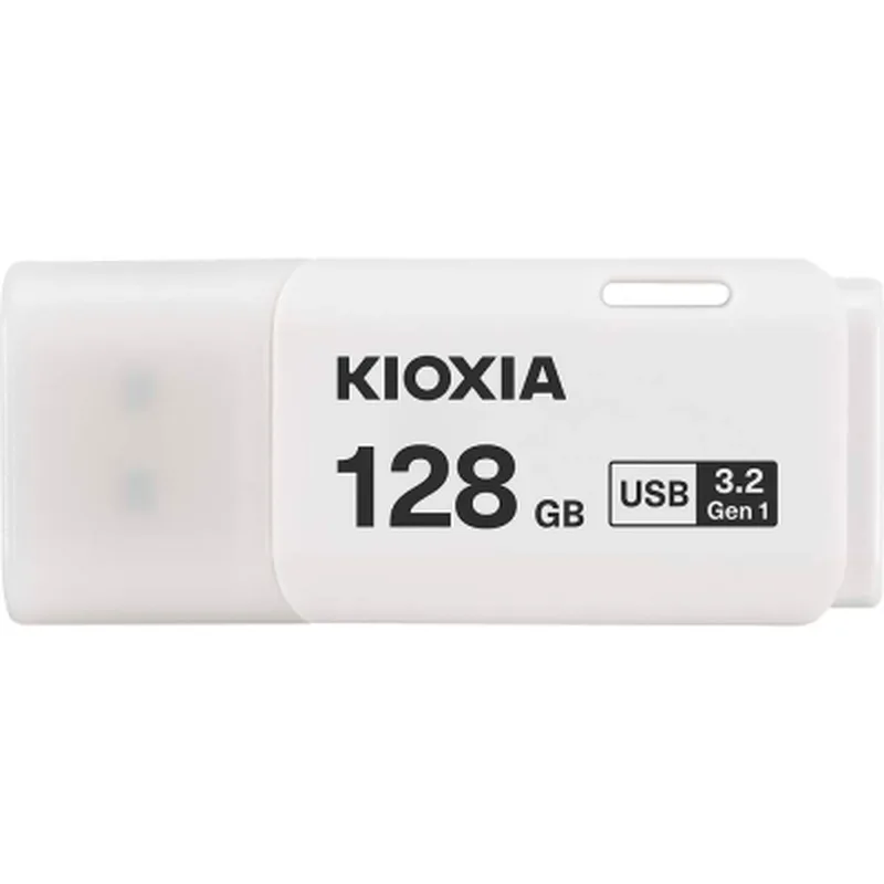 USB флеш накопичувач Kioxia 128GB TransMemory U301 White USB 3.2 (LU301W128GG4)