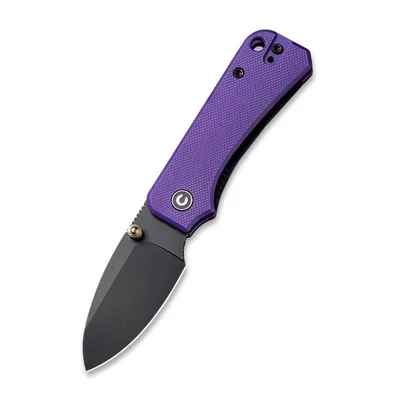 Ніж Civivi Baby Banter Darkwash Purple G10 (C19068S-4)