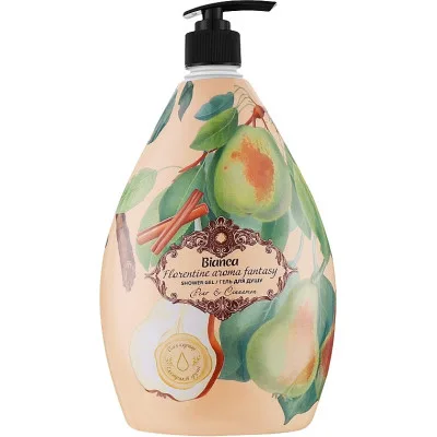 Гель для душу Bianca Florentine Aroma Fantasy З екстрактом груші та олією кориці 1000 мл (4823107605642)