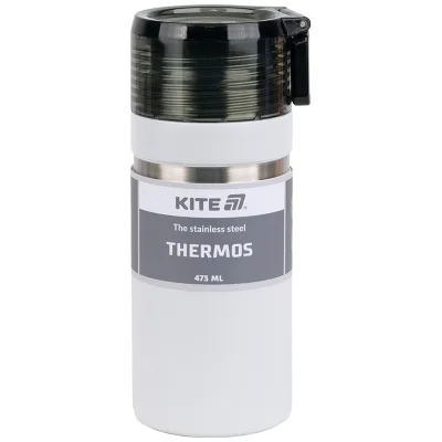 Термос Kite 473 мл білий (K25-320-1)