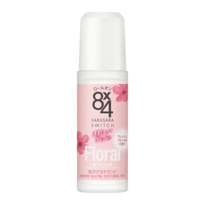 Антиперспірант Kao Biore 8x4 Aroma Switch Deodorant Roll-On Квітковий аромат 45 мл (4901301332318)