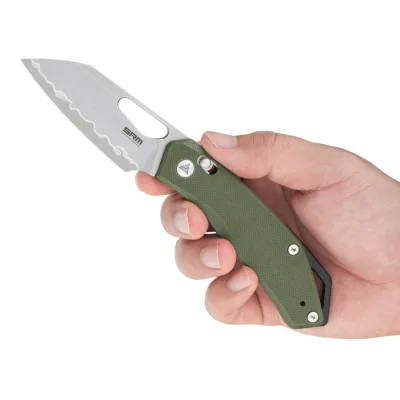 Ніж SRM Cub, Green G10, Satin (261M-GP2)