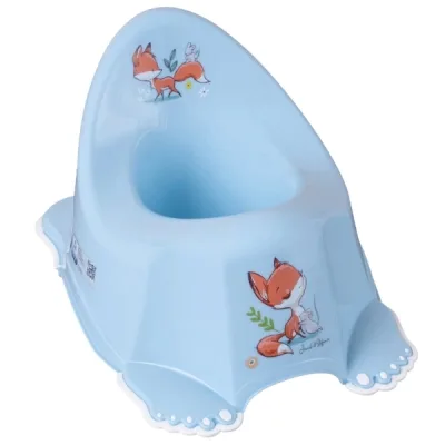 Горщик Tega Baby з музикою антиковзкий FOREST FAIRYTALE light blue (PO-069-108)