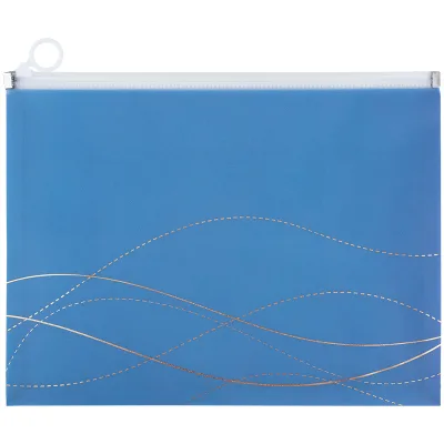 Папка на блискавці Axent zip-lock А4 Waves-2 (1497-41-A)