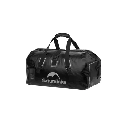 Дорожня сумка Naturehike Водонепроникна CNK2450XB015, 90 л, чорна (6975641883753)