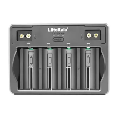 Зарядний пристрій для акумуляторів Liitokala 4 Slots, Ni-MH/Ni-CdAA,AAA,C, Li-ion/IMR32650,21700,18650 (Lii-D4)
