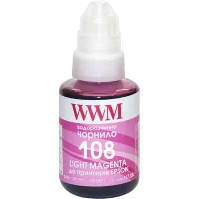 Чорнило WWM Epson L8050/L18050 140г Light Magenta KeyLock (E108LM)