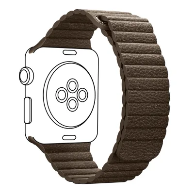 Ремінець до смарт-годинника Armorstandart Leather Loop для Apple Watch 42 (Series 11-10)/41/40/38 Brown (ARM48657)