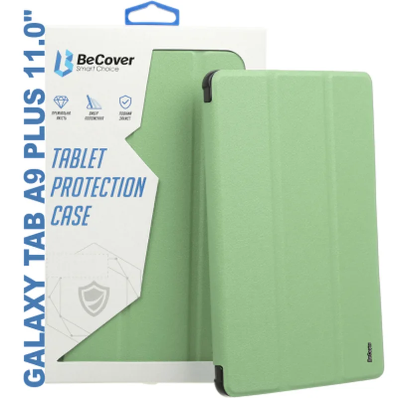 Чохол до планшета BeCover Soft Edge Samsung Galaxy Tab A9 Plus SM-X210/SM-X215/SM-X216 11.0" Green (710778)