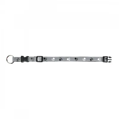 Нашийник для тварин Trixie Silver Reflect світловідбиваючий XS-S: 22-35 см/15 мм сірий (4011905122212)