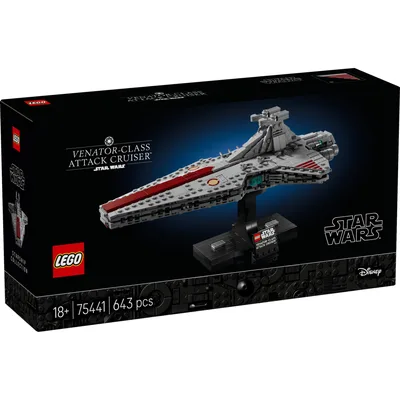Конструктор LEGO Star Wars Зоряний крейсер класу «Венатор» (75441-)