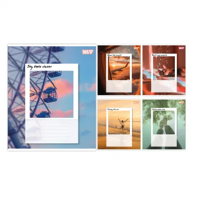 Зошит Yes Frame Your Life А5 36 аркушів клітинка (768846)