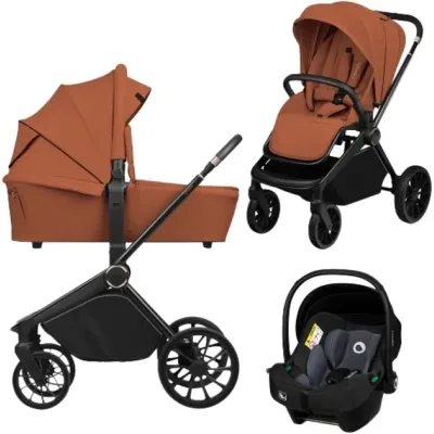 Коляска Lionelo Mika plus 3 in 1 brown rust (LO-MIKA PLUS 3IN1 BROWN RUST)