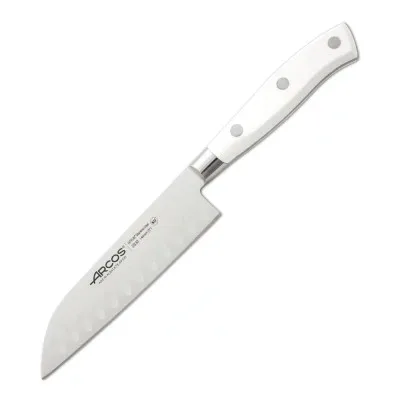 Кухонний ніж Arcos Riviera Сантоку 140 мм White (233224)