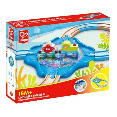 Залізниця Hape Підводний світ 15 елементів (E3827)