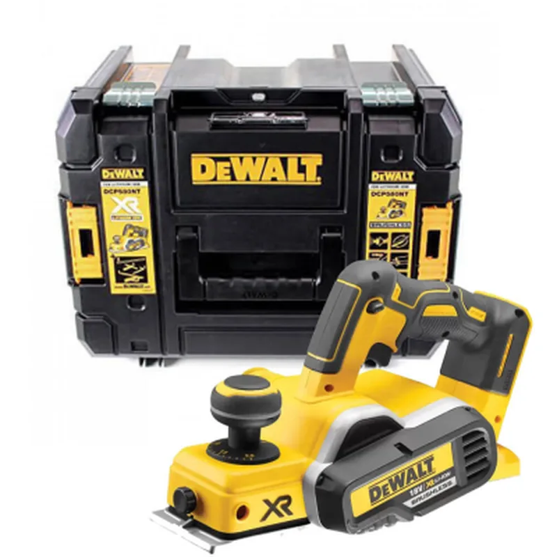 Електрорубанок DeWALT 18 В XR Li-lon, 82 мм, TSTAK (без АКБ та ЗП) (DCP580NT)