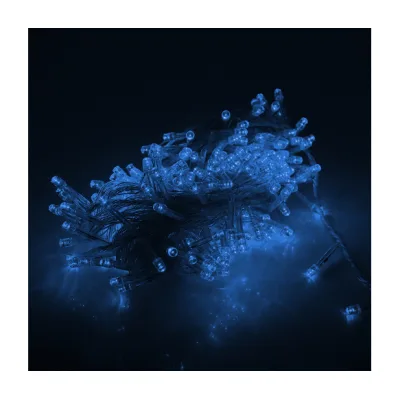 Гірлянда Voltronic Штора Водопад Blue 300LED, 3*1,2 м, прозра, BOX (DT-2025/V300B)
