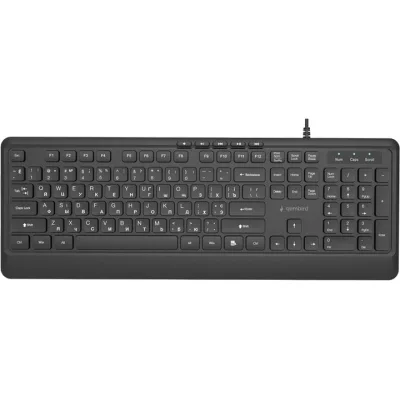 Клавіатура Gembird Slim Multimedia USB Black (KB-MCH-05-CYRL)