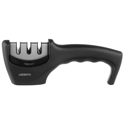 Точило для ножів Ardesto Gemini, 20.5x5.5x7.5см, чорний (AR1920BS)
