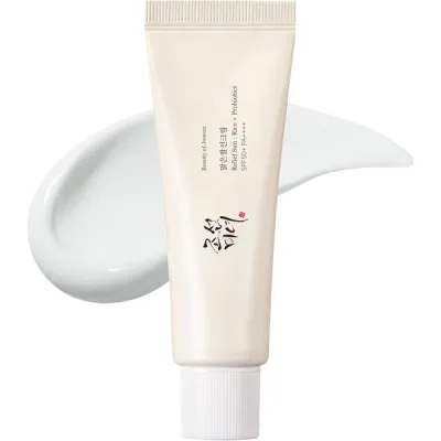 Засіб від засмаги Beauty Of Joseon Relief Sun Rice + Probiotic SPF50+ PA++++ Сонцезахисний крем з пробіотиками 50 мл (8809782555508)