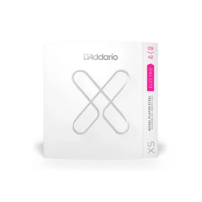 Струни для гітари D'Addario XS Coated Electric Guitar Strings Super Light (09-42) (XSE0942)