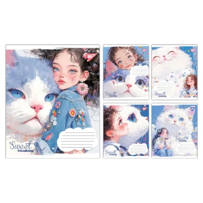 Зошит Yes Sweet Friendship А5 12 аркушів лінія (767862)
