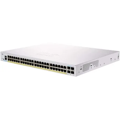 Комутатор мережевий Cisco CBS350-48FP-4G-EU