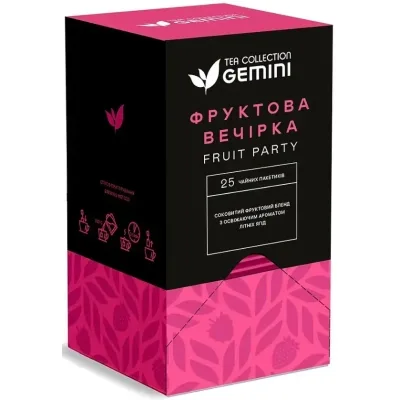 Чай Gemini Фруктова вечірка 25х2 г (gm.02653)